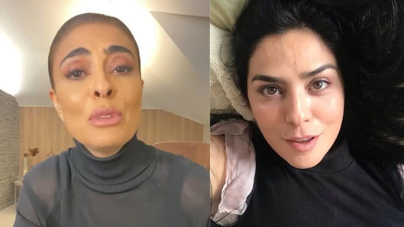 Com direito à textão, Letícia Sabatella se posiciona contra Juliana Paes e propõe conversa: "Muitas fake news" - Reprodução/Instagram