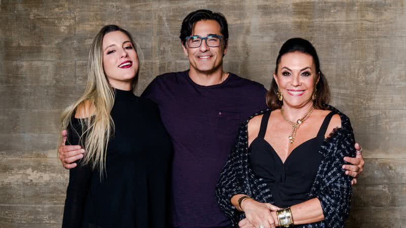 Luciano, Beth e Luhanna prometem, além de risadas, expor a intimidade sem filtros em ‘Os Szafirs’: “Leve e divertido” - Reprodução/Divulgação