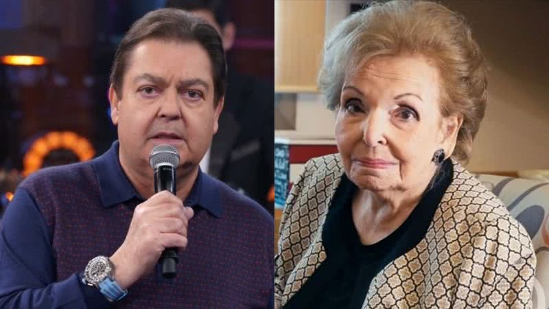 Luto! Mãe de Faustão, Cordélia Silva, morre aos 95 anos - Reprodução/Globo