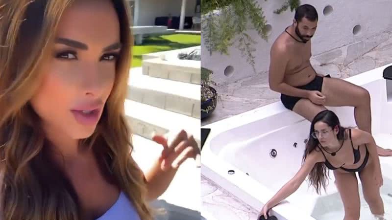 Nicole Bahls ganha spa da casa do BBB21 - Arquivo Pessoal / Reprodução TV Globo