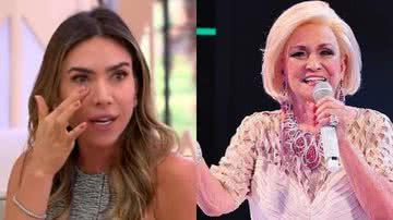 Ao vivo, Patrícia Abravanel se emociona ao falar sobre memórias ao lado de Hebe Camargo: "Tocou com amor" - Reprodução/SBT e Instagram