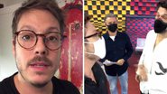 Fábio Porchat se recusa a tirar foto com Luciano Huck após programa de TV: "Melhor não" - Reprodução/Instagram