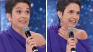 Com um nó na garganta, Sandra Annenberg desabafa no Faustão: "Eu precisava dizer isso" - Reprodução/Instagram