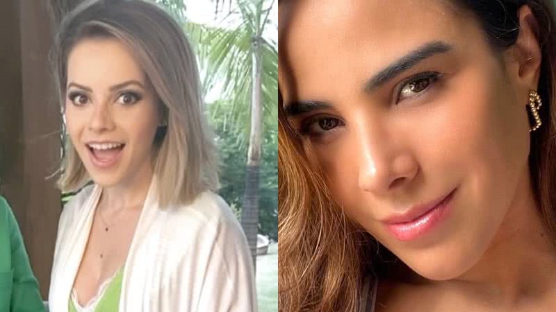 Sandy e Wanessa interagiram para falar dos filhos nas redes sociais - Reprodução/Instagram