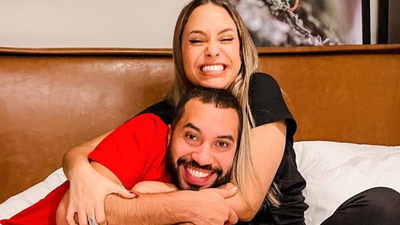 Que dupla! Ex-BBBs Sarah Andrade e Gilberto Nogueira curtem Dia dos Namorados na cama: "Meu mundo" - Reprodução/Instagram