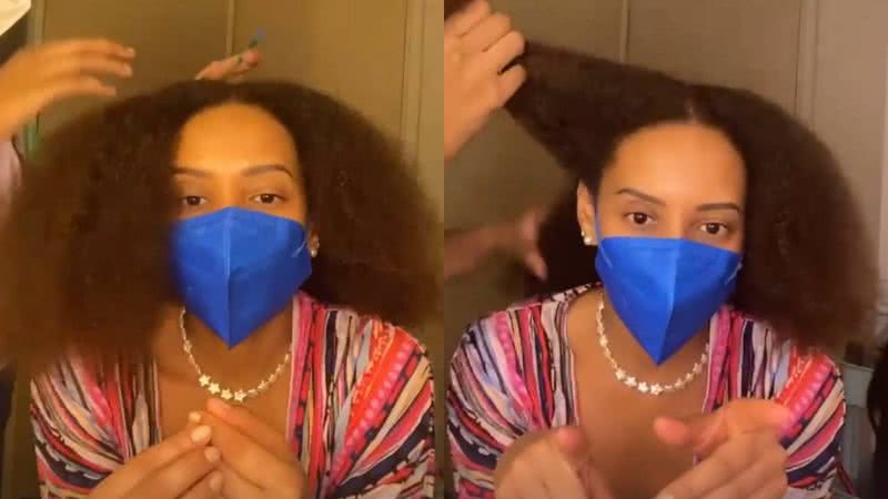 Taís Araujo abandona o black power e surpreende com novo visual nas redes sociais: "Cabelo compridão" - Reprodução/Instagram