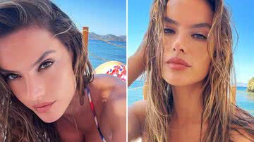 Aos 41 anos, Alessandra Ambrosio dá close em biquíni atolado no bumbum: "Magnífica" - Reprodução/Instagram