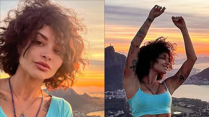 Aline Campos ostenta bumbum na nuca, mas barriga trincada rouba cena: "Gostosa" - Reprodução/Instagram