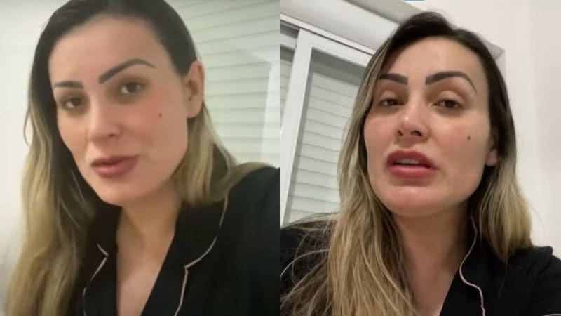 Andressa Urach faz desabafo misterioso e diz estar abalada: "Coração está ferido" - Reprodução/Instagram