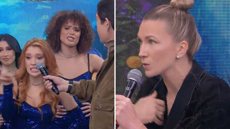 Apresentadora é criticada pelo Balé do Faustão após opinião polêmica: "Caiu no meu conceito" - Reprodução/Band