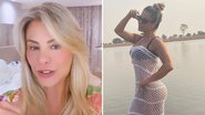 Esposa de Leonardo esclarece boatos sobre o seu bumbum: "Bate lá no chão" - Reprodução/TV Globo