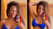 Ex-BBB Lumena Aleluia sensualiza de biquíni fio-dental e provoca: "Tá autorizado?" - Reprodução/Instagram