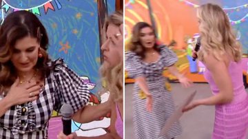 Mariana Santos invade o Encontro e protagoniza momento controverso: "Era pra ser engraçado?" - Reprodução/TV Globo