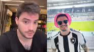 Felipe Neto recebe ameaça de morte em estádio e se desespera: "Não me sinto seguro" - Reprodução/Instagram