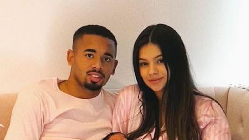 Filha recém-nascida de Gabriel Jesus aparece com macacão grifado caríssimo - Reprodução/Instagram