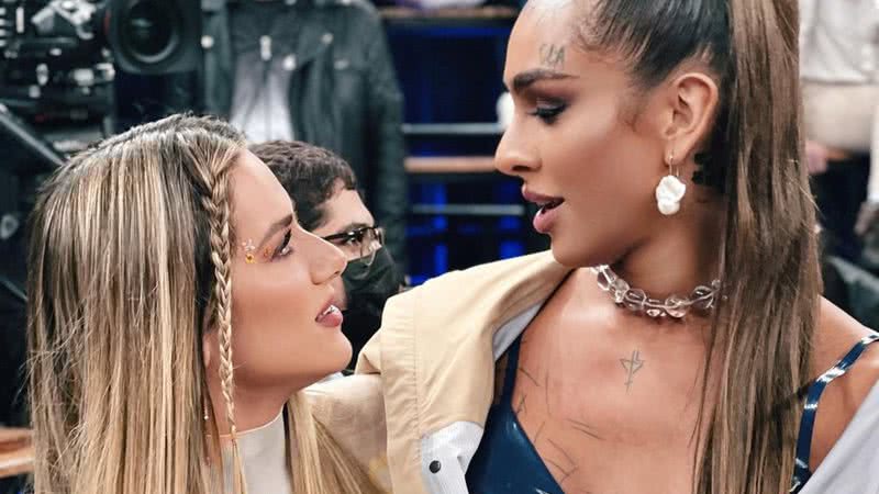 Giovanna Ewbank troca beijo quente com ex-BBB Lina e faz pedido - Instagram