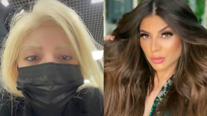 A humorista e atriz Gkay reage a 'evolução' de sua aparência e internautas comentam sobre o vídeo; confira - Reprodução/TikTok