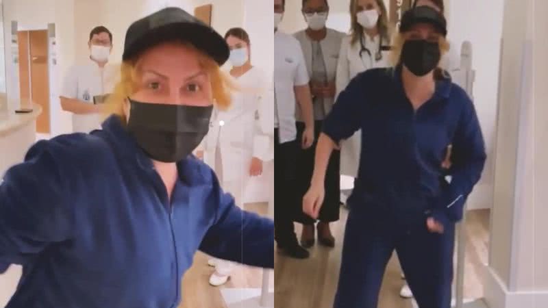 Joelma recebe alta do hospital e comemora cantando: "Quebrando as correntes" - Reprodução/Instagram