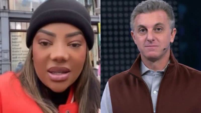 Ludmilla pensa que caiu em trote e bloqueia Luciano Huck: "Achei que era fake" - Reprodução/Instagram