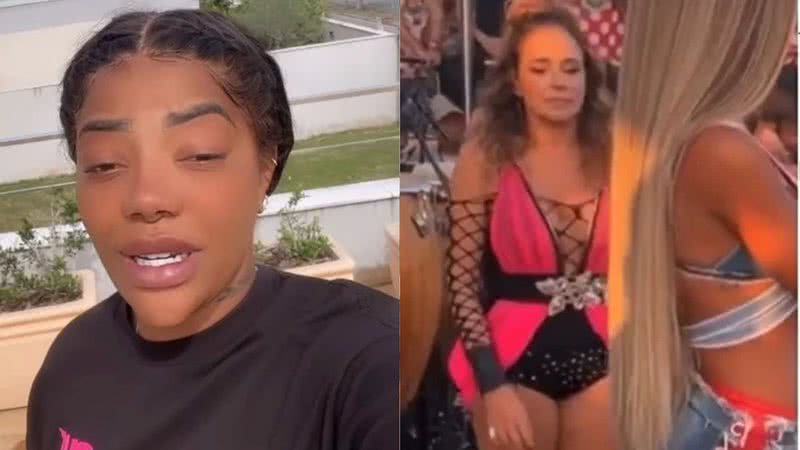 Ludmilla resolveu comentar um vídeo em que Daniela Mercury aparece 'secando' Brunna Gonçalves - Reprodução/Instagram