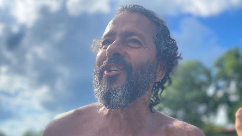 Marcos Palmeira publica foto raríssima em clima de romance com a esposa: "Te amo" - Reprodução/TV Globo