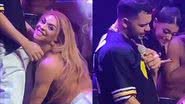 Gente? Sem pudor, Pabllo Vittar abocanha mala de Pedro Sampaio em festa: "Safada" - Reprodução/Twitter