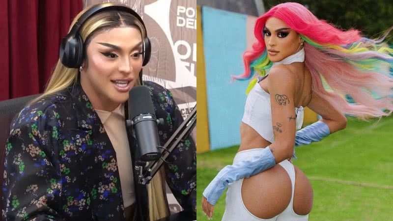 Pabllo Vittar confessa qual seu segredo para manter o bumbum na lua: "Durinho" - Reprodução/Youtube/Instagram