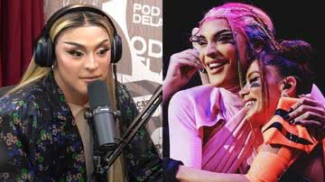 Pabllo Vittar deu detalhes de uma conversa importante que teve com Anitta antes de seu show no Coachella - Reprodução/YouTube/Instagram