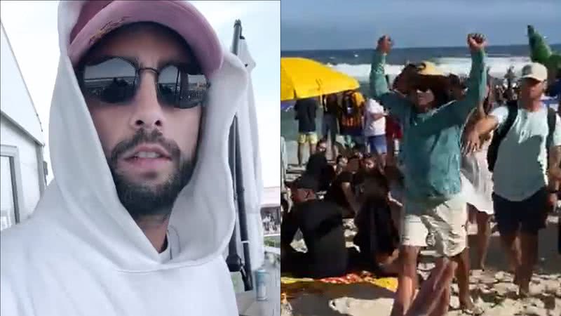 Ex-BBB Pedro Scooby ajuda ambulante que teve mercadoria confiscada: "Ele é fod*" - Reprodução/Instagram