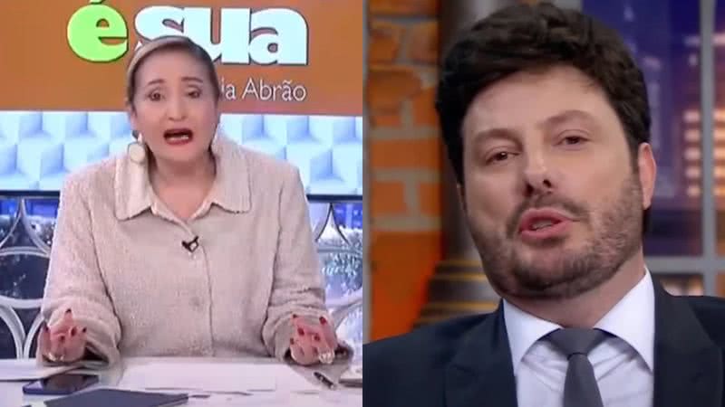 Sonia Abrão desceu a lenha em Danilo Gentili após um comentário do apresentador sobre Luísa Sonza - Reprodução/RedeTV!/Instagram