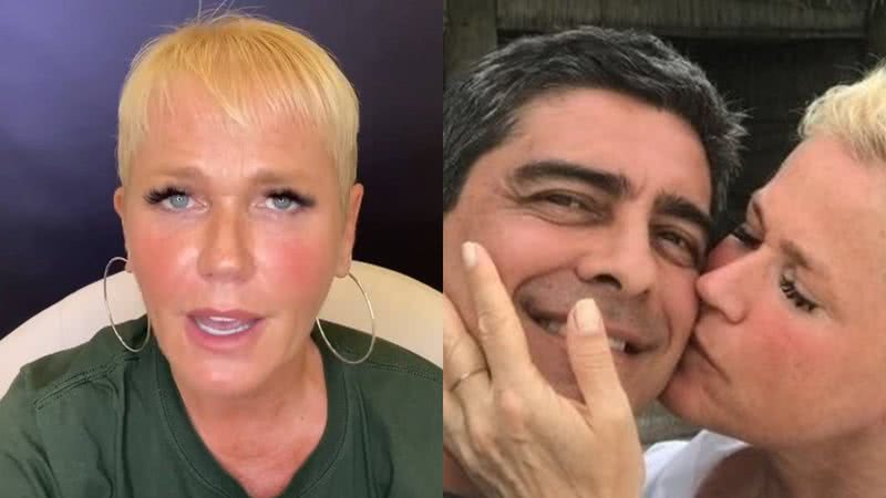 Xuxa Meneghel se declarou ao marido, Junno Andrade - Reprodução/Instagram