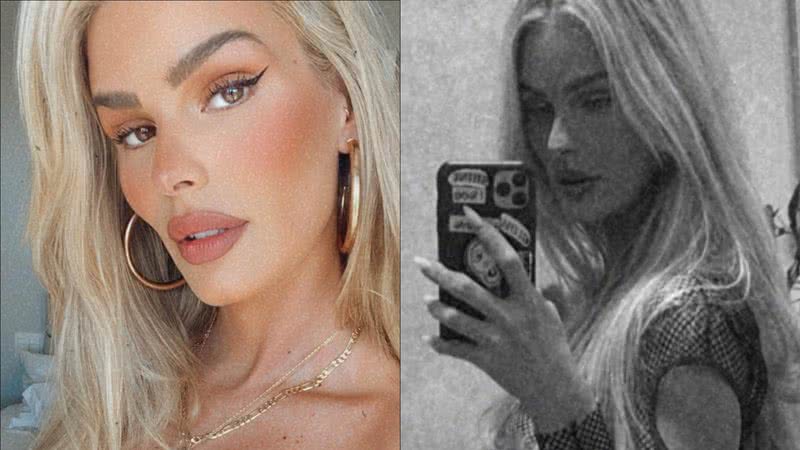 Yasmin Brunet abusa da transparência e deixa tattoo íntima 'escapar': "Sexy" - Reprodução/Instagram