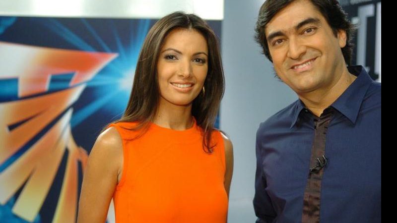 Patrícia Poeta e Zeca Camargo estreiam programa aos sábados - TV Globo/Divulgação