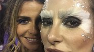 Giovanna Antonelli e Cleo Pires na Sapucaí - Reprodução Instagram