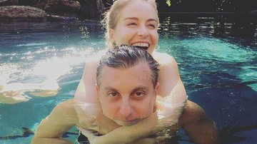 Luciano Huck postou uma foto fofa ao lado de Angélica - Reprodução Instagram