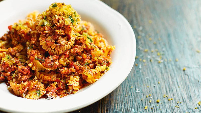 Sausage Pappardelle - Matt Russell