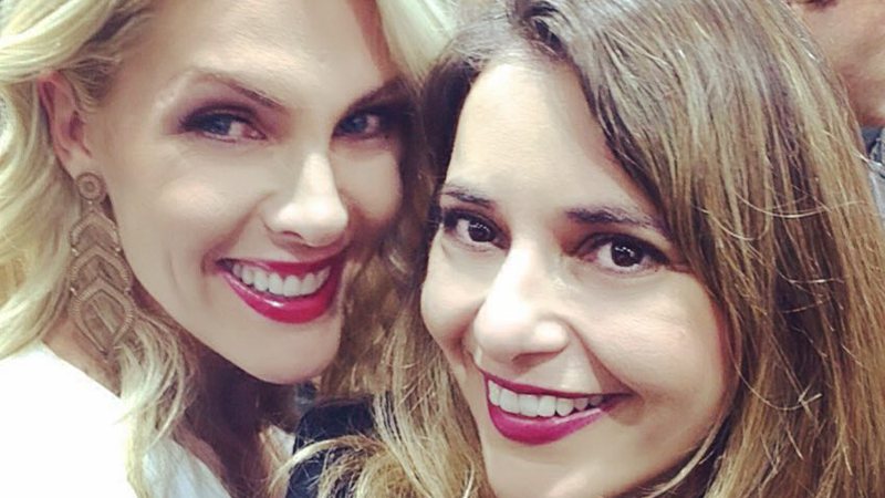 Ana Hickmann com Giovana Oliveira, sua cunhada - Reprodução Facebook