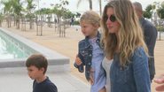 Gisele Bündchen visita o Museu do Amanhã, no Rio - Delson Silva e Marcello Sá Barretto/AgNews