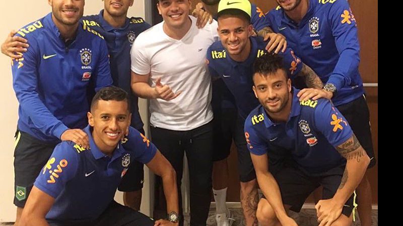 Wesley Safadão tieta Seleção Masculina de Futebol - Reprodução Instagram