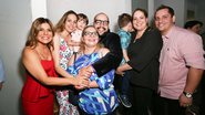 A família Abravanel se reuniu: Vivian, Matheus, Cíntia, Tiago, Miguel e Ligia prestigiaram a abertura da nova exposição - Fotos: Cláudio Augusto/Brazil News