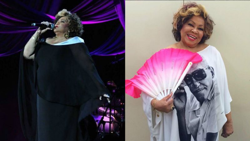 Alcione está internada em São Paulo - Reprodução Instagram