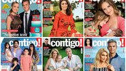 Capas de CONTIGO! do ano de 2016 - Fotomontagem