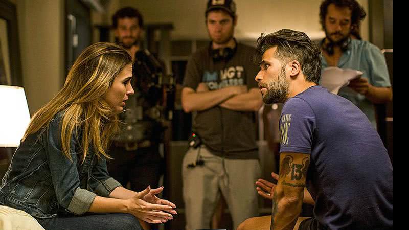 Bastidores do filme TOC com Bruno Gagliasso e Tatá Werneck - Fotos: Fabio Braga