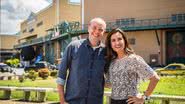 Fátima Bernardes e Alex Escobar - Globo