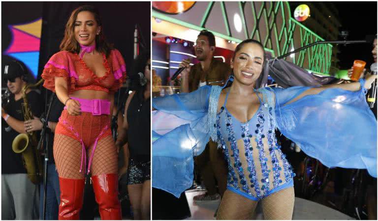 Anitta brilha em Salvador e Olinda - Felipe Panfili/Ag News