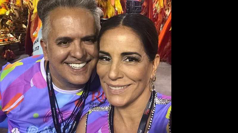 Glória Pires festeja o título da Portela - Instagram