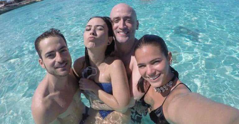 Thales Bretas, Tatá Werneck, Paulo Gustavo e Bruna Marquezine - Reprodução Instagram