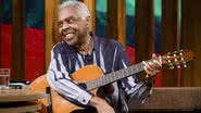 Gilberto Gil no programa Conversa com Bial - Globo/Ramón Vasconcelos