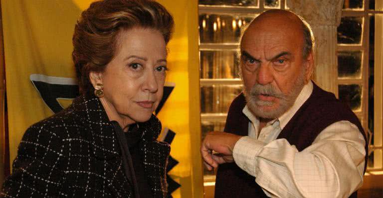 Fernanda Montenegro e Lima Duarte - TV Globo / Kiko Cabral