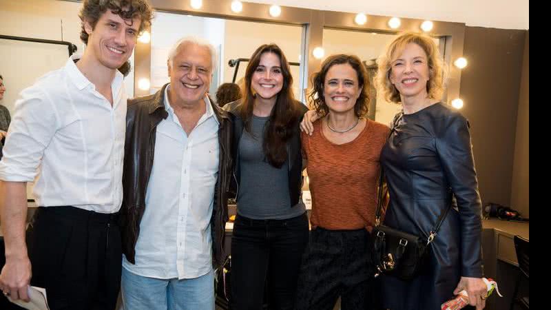 Zélia Duncan recebe Antônio Fagundes e Marília Gabriela em musical - Fotos: Paulo Santos